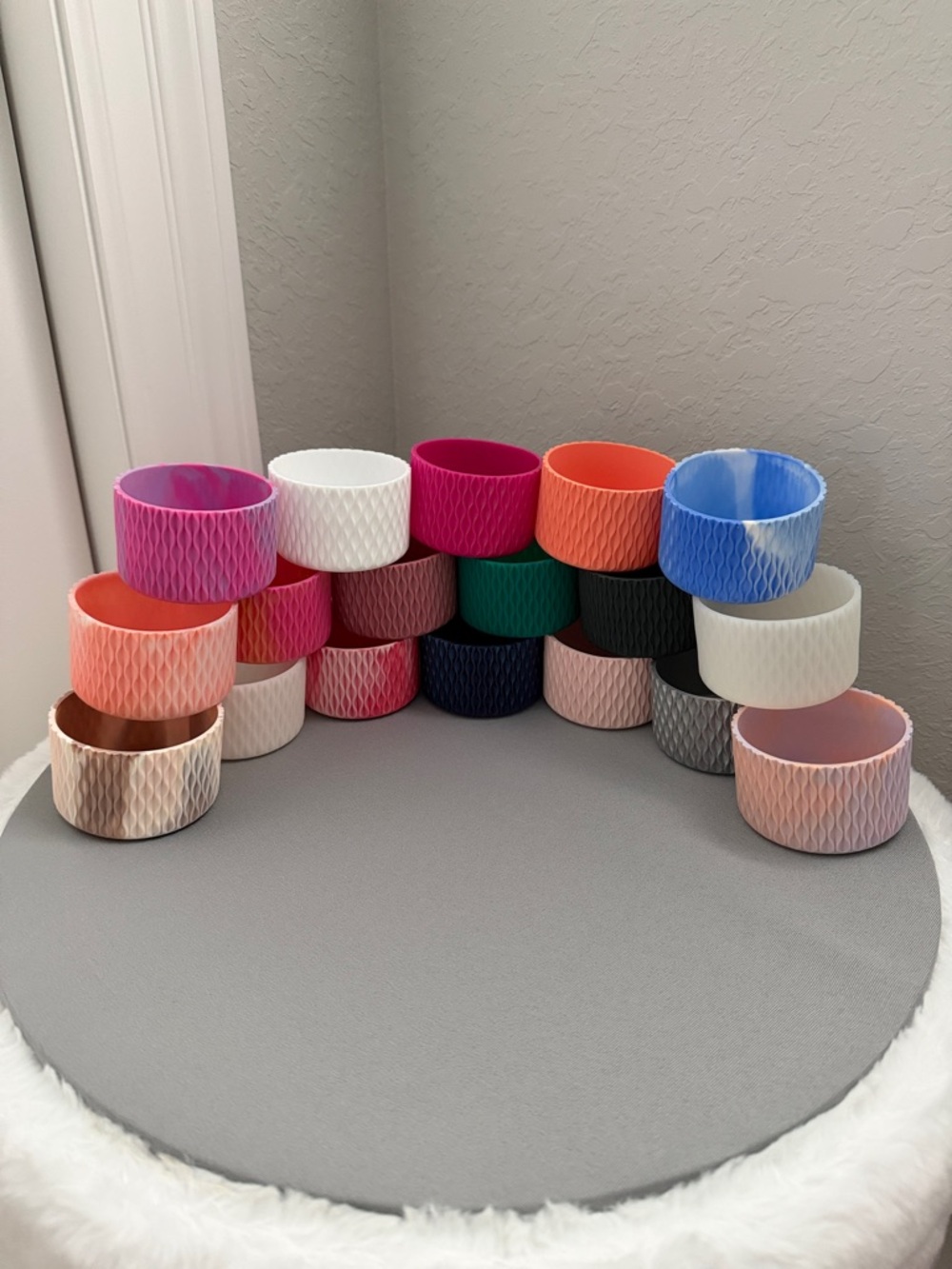 EUC Silicone Tumbler Boots selling as bundle